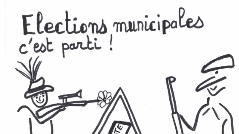 La campagne électorale vue par GERMAINE