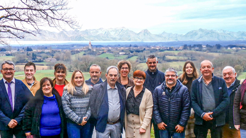 Gérard Pérès annonce la candidature de sa liste à la mairie d'Aignan