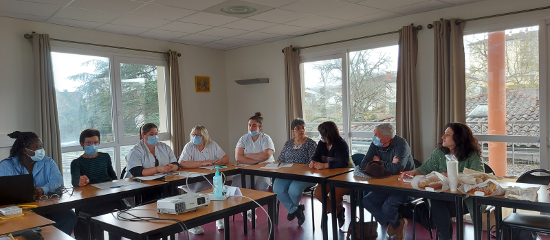 L’association Ensemble pour l’Anim’ au service du bien-être des patients
