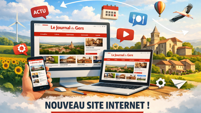 Le Journal du Gers fête ses 10 ans et dévoile un nouveau visage numérique !