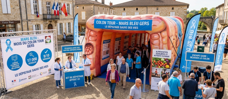 Le "COLON TOUR" contre le cancer colorectal