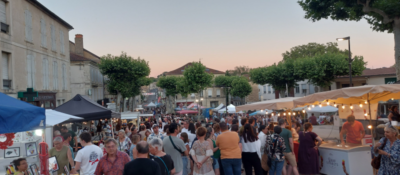 La mairie reprend l’organisation des marchés de nuit
