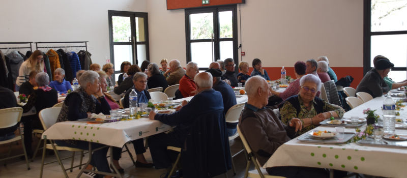 Le club de gym marambataise propose un repas avec animation musicale  !