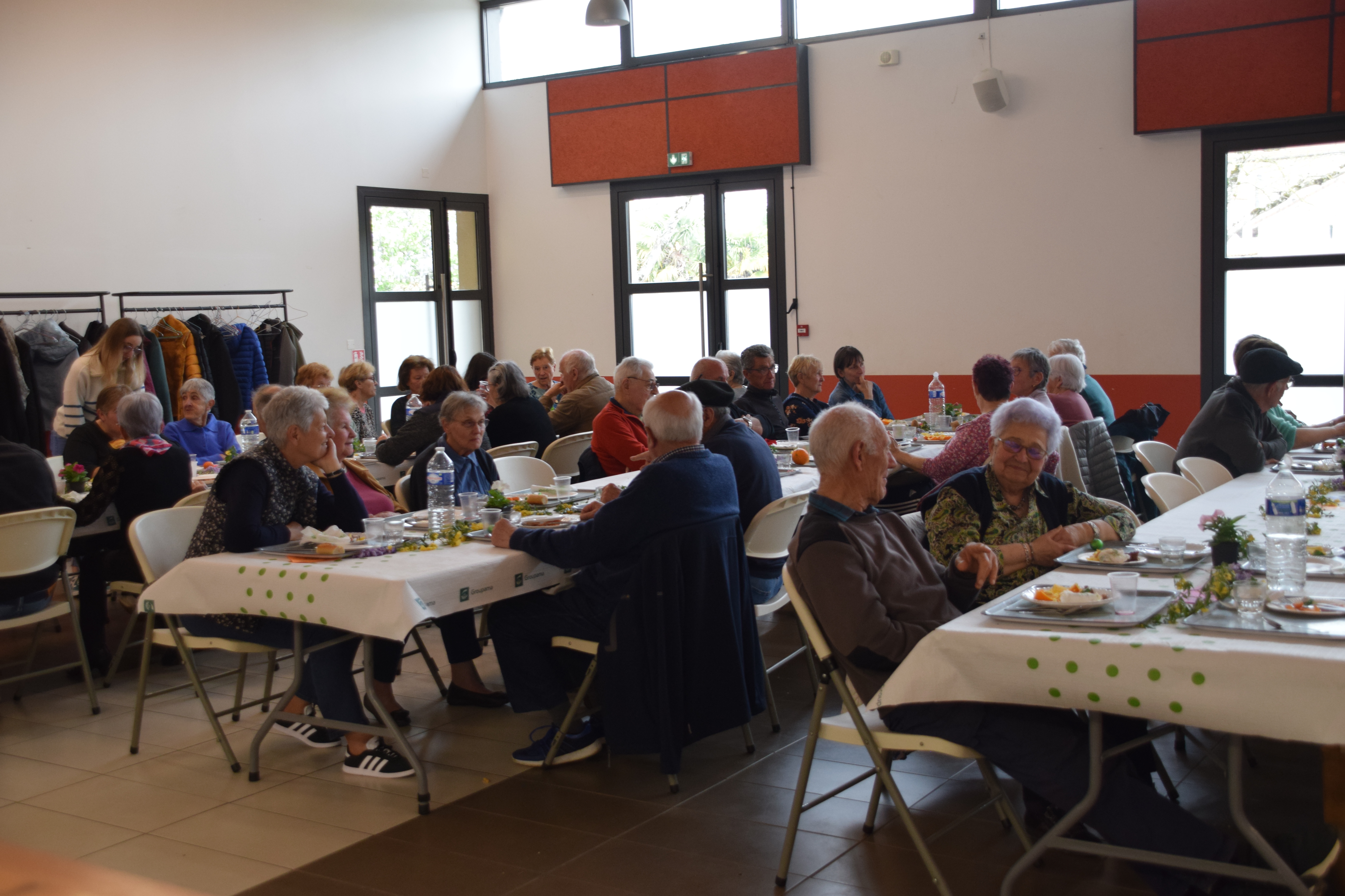 Un repas convivial