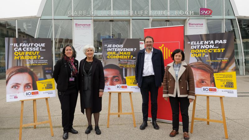Journée internationale des droits des femmes - Lutte contre les violences sexistes et sexuelles faites aux femmes : la Région Occitanie lance sa campagne de sensibilisation