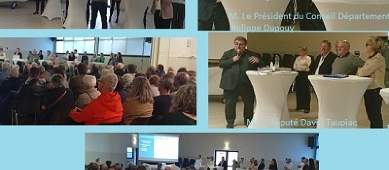 Réunion publique du 6 mars 2026 de "Continuons  d'avancer ensemble"