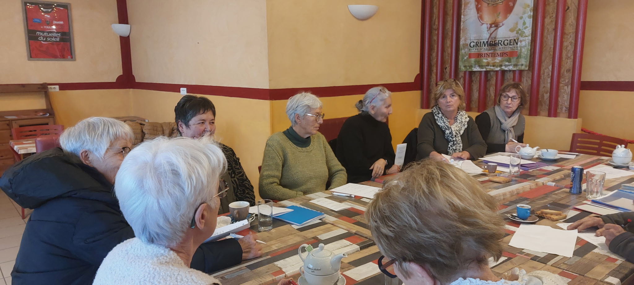 Lors du dernier café mémoire