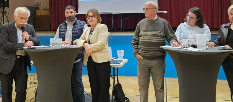 Succès de la réunion publique pour la liste Ensemble Miélan avance