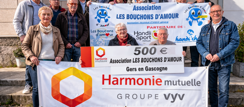 Nouveau local pour les bouchons d'amour, merci le Grand Auch