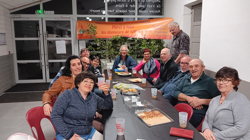 Amicale lasseranaise pour le don de sang : une année qui commence plutôt bien !