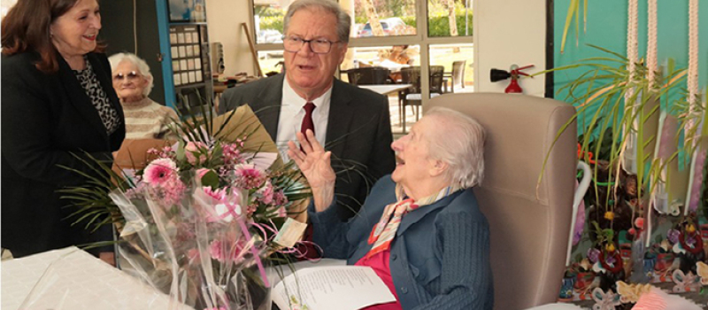 Simone Richard fête ses 100 ans