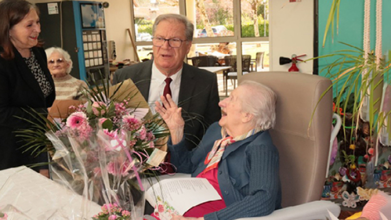 Simone Richard fête ses 100 ans