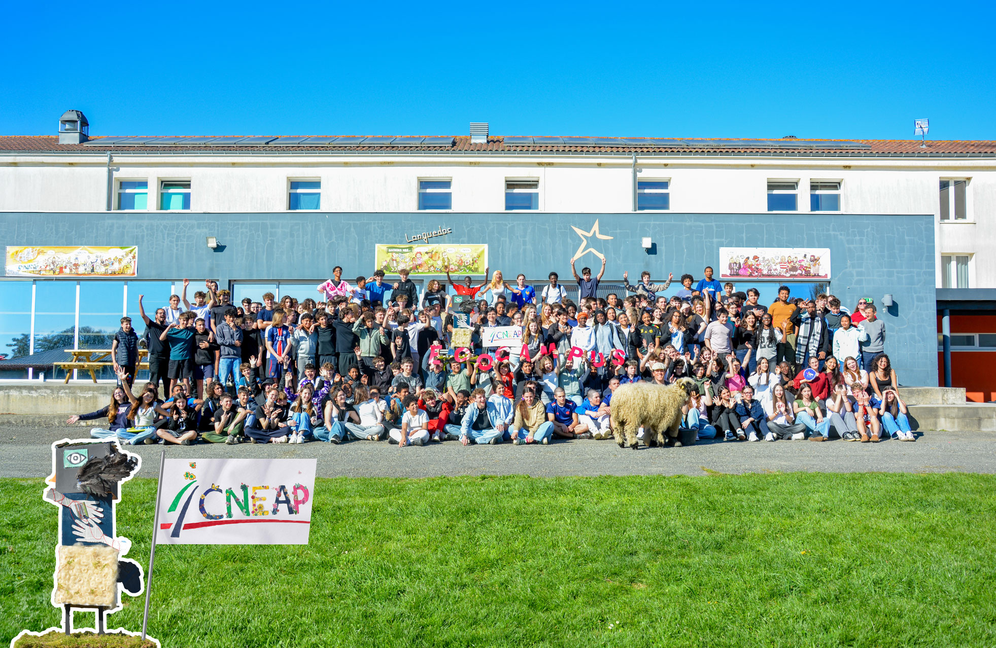 Les participants au printemps-internat.
