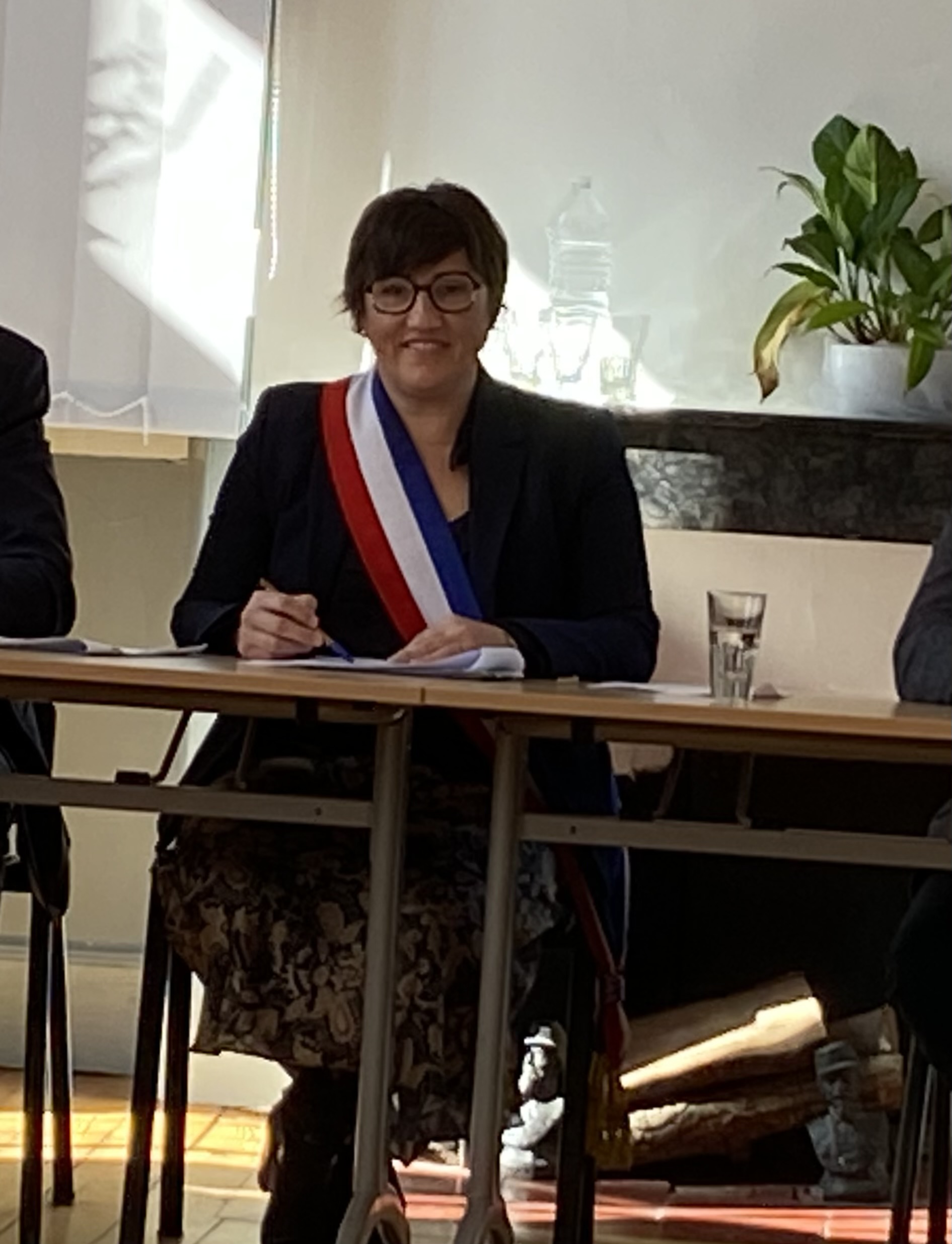 Valérie Dufau, 1ère femme maire de la commune nouvelle de RiscleIMG_5738.jpeg