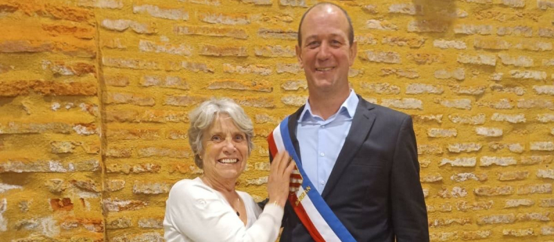 Le nouveau maire élu