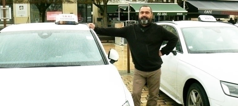Fabien DIAZ, président du syndicat Arc AtlantiqueTaxis 32