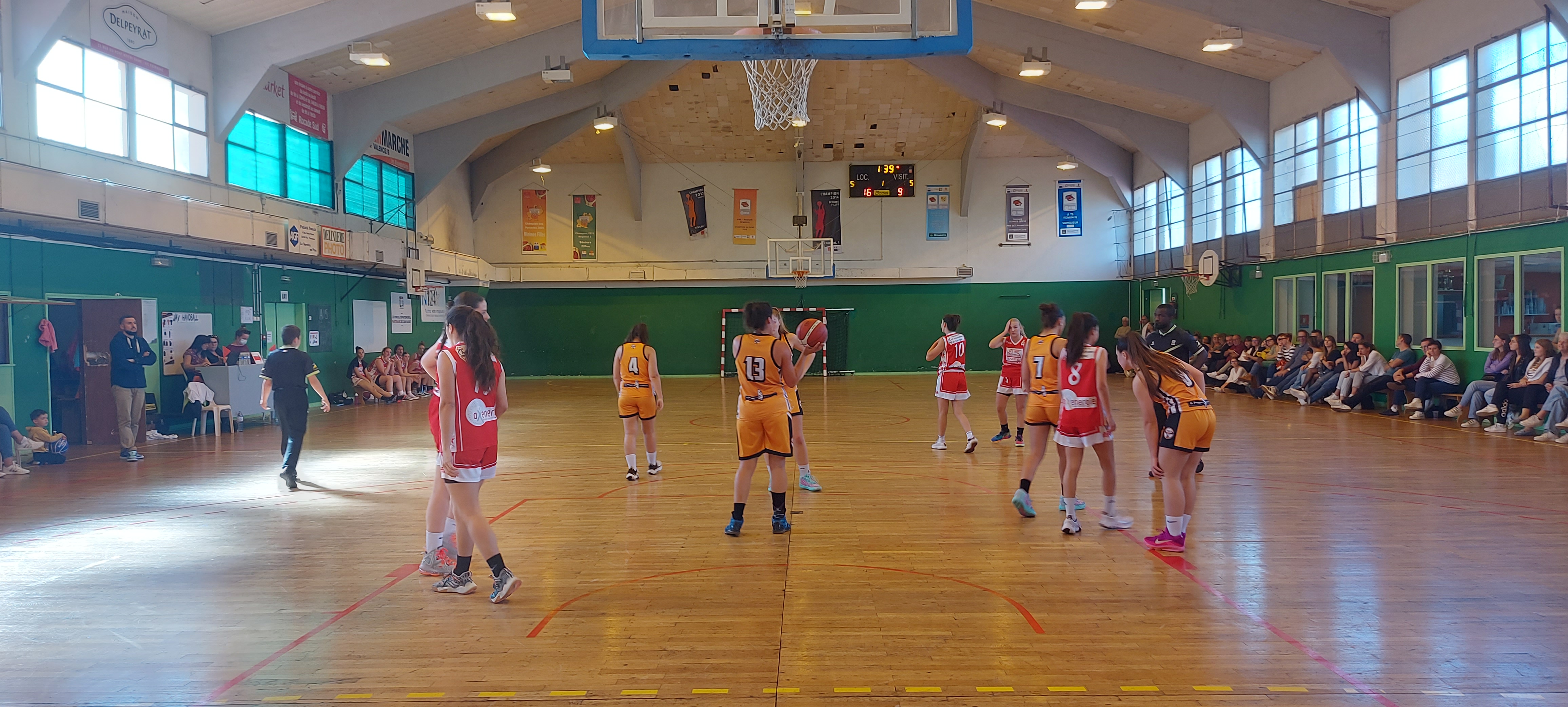 Matchs au gymnase de Vic-Fezensac
