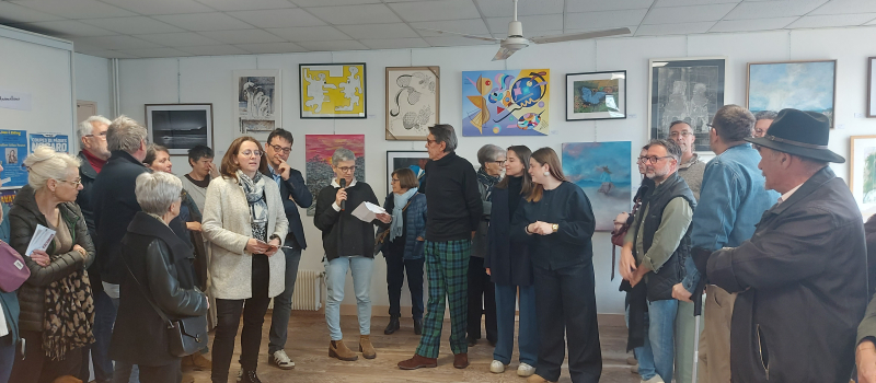 Un vernissage réussi pour le lancement du Printemps des Arts