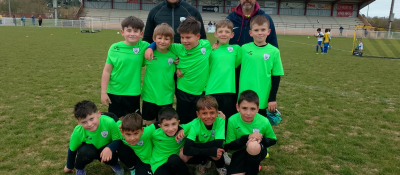 Les U9 en progrès constants