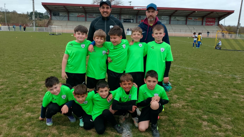 Les U9 en progrès constants