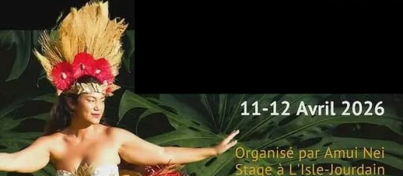 Stage de danse Tahitienne - week end avec Mareva Bouchaux