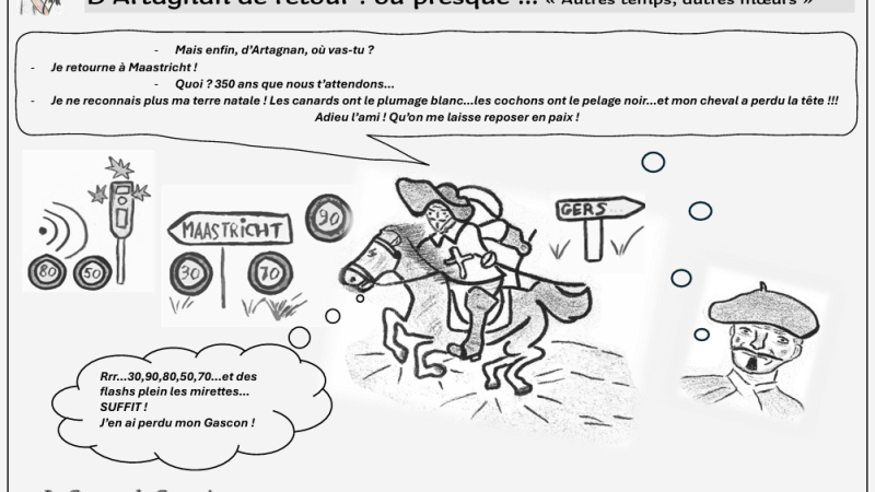 La Gazette de Germaine se penche sur l'avenir proche de d'Artagnan