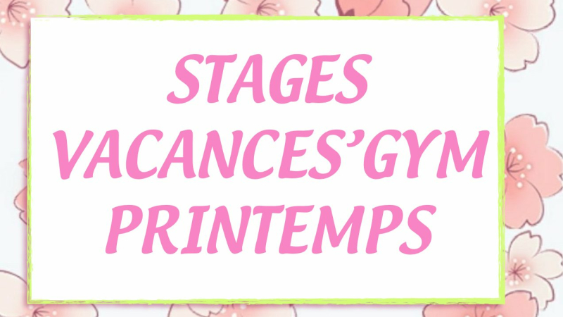 La Clochette : stages vacances de printemps