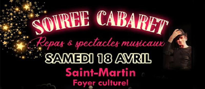 Soirée cabaret à st martin