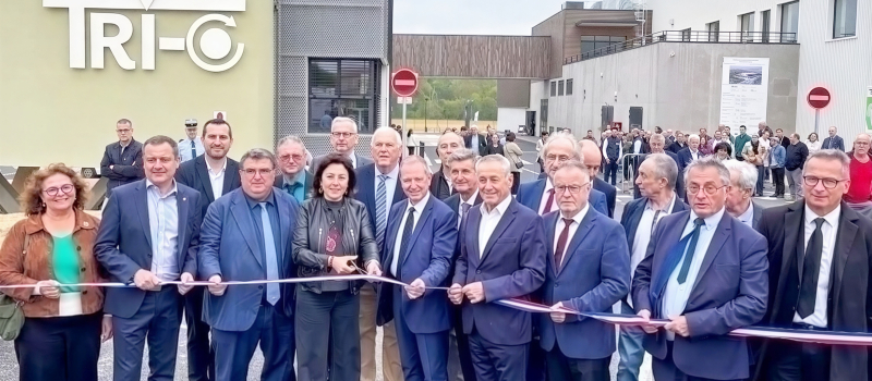 Le centre de tri interdépartemental inauguré