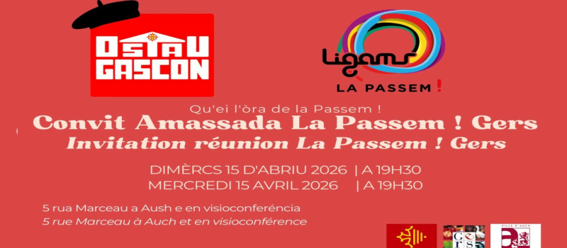 L'Ostau Gascon vos convida a ua amassada