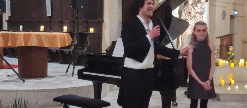 Magnifique concert caritatif ce dernier samedi à l'église Saint Orens