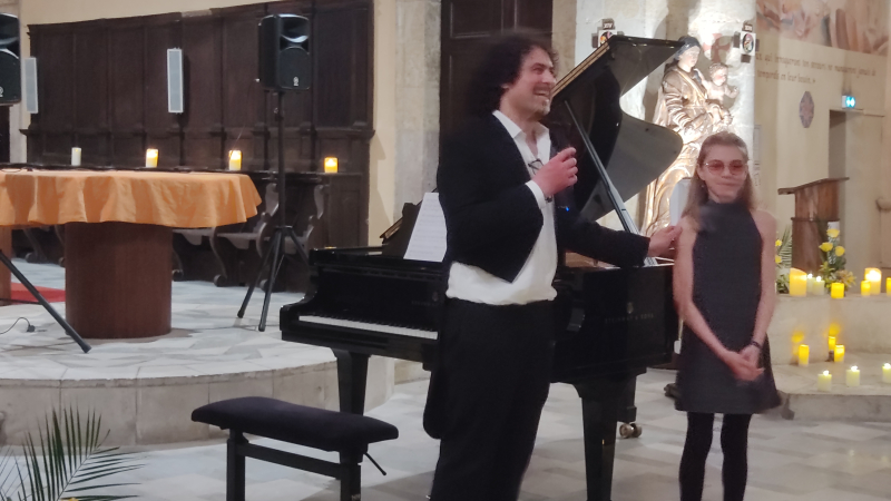 Magnifique concert caritatif ce dernier samedi à l'église Saint Orens