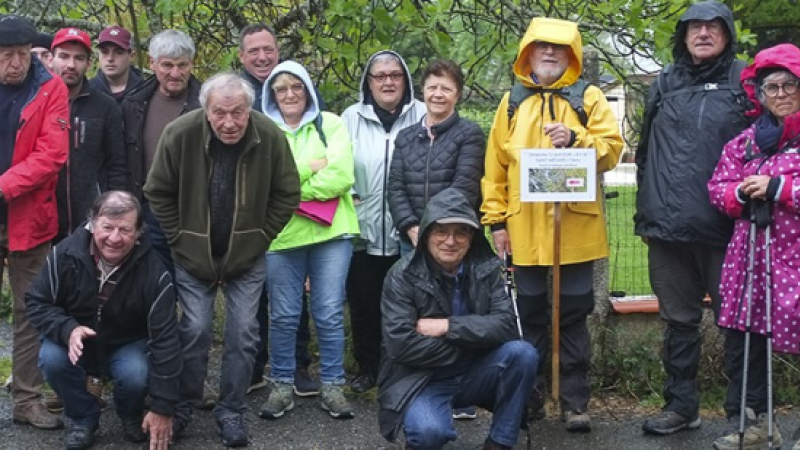 Pasquette pluvieux, marcheurs courageux !