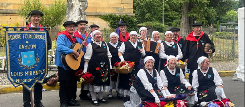 Lous Mirandès un groupe folklorique très sollicité