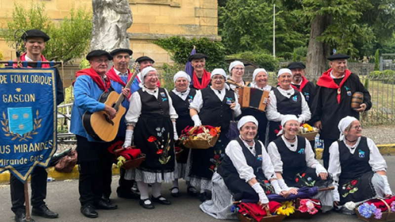 Lous Mirandès un groupe folklorique très sollicité