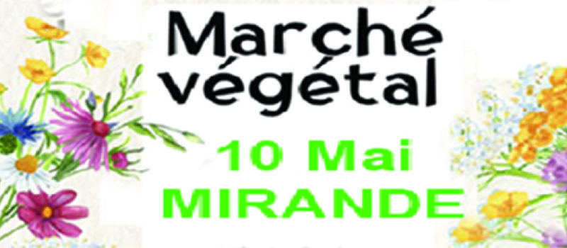 Marché végétal de Mirande