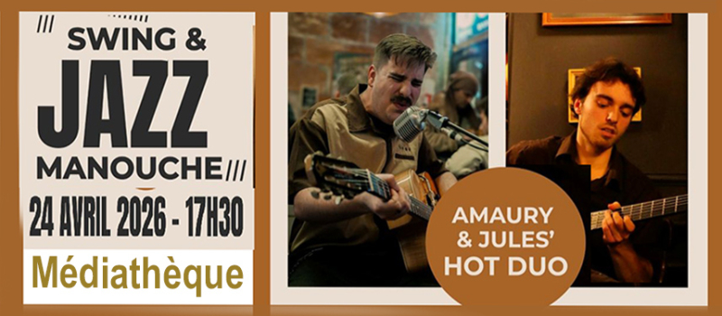 Swing et Jazz à la médiathèque