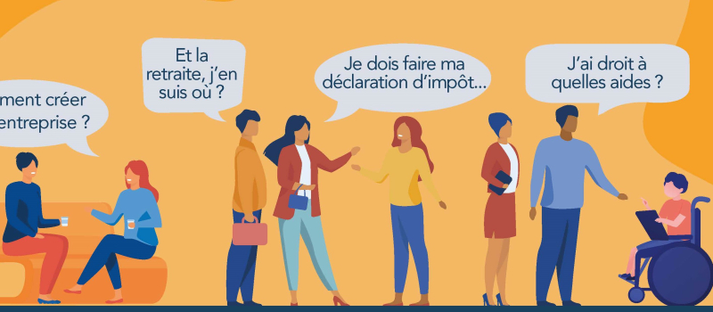Les services publics se déplacent jusqu'à vous