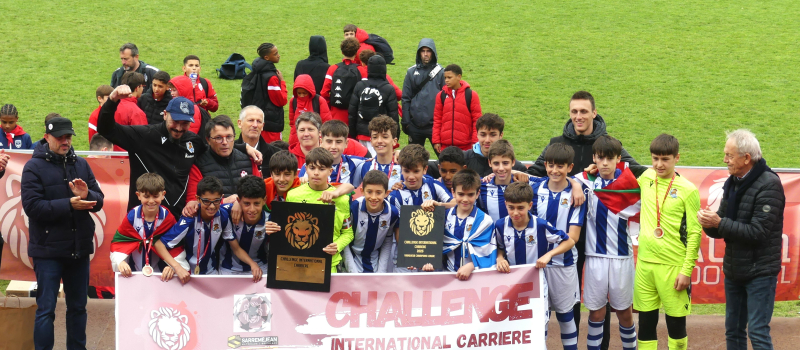 Tournoi international de football  U 13 : Qui succédera à la Real Sociedad (Saint-Sébastien)