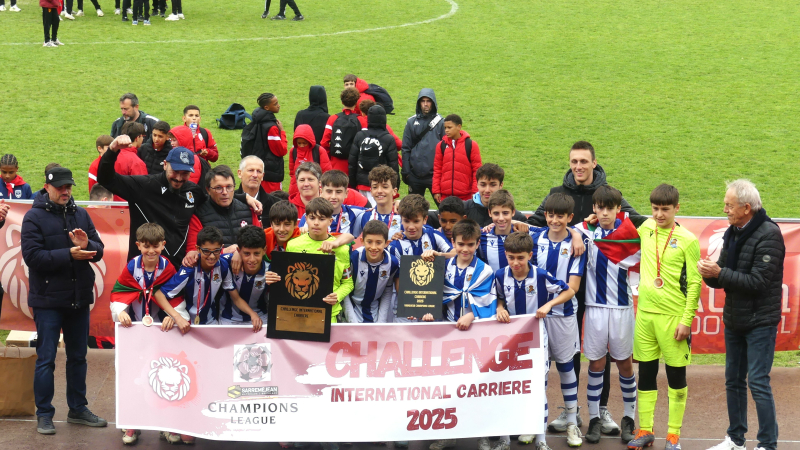 Tournoi international de football  U 13 : Qui succédera à la Real Sociedad (Saint-Sébastien)