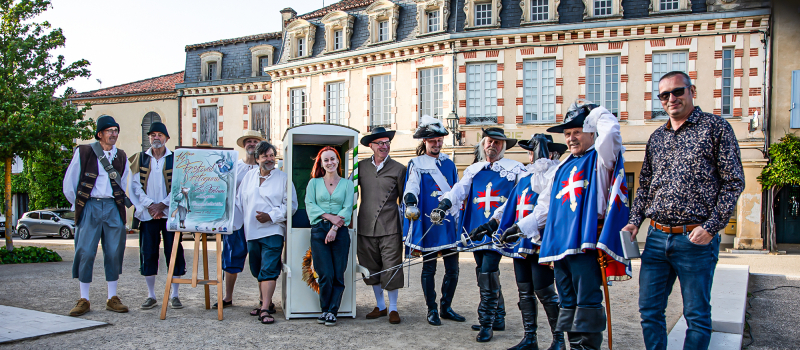 L'affiche dévoilée du Festival d'Artagnan et La Fontaine à Lupiac le 9 août 2026