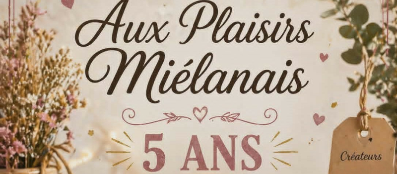 La Boutique Aux Plaisirs Miélanais fête ses 5 ans : une belle aventure locale et humaine