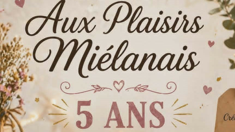 La Boutique Aux Plaisirs Miélanais fête ses 5 ans : une belle aventure locale et humaine