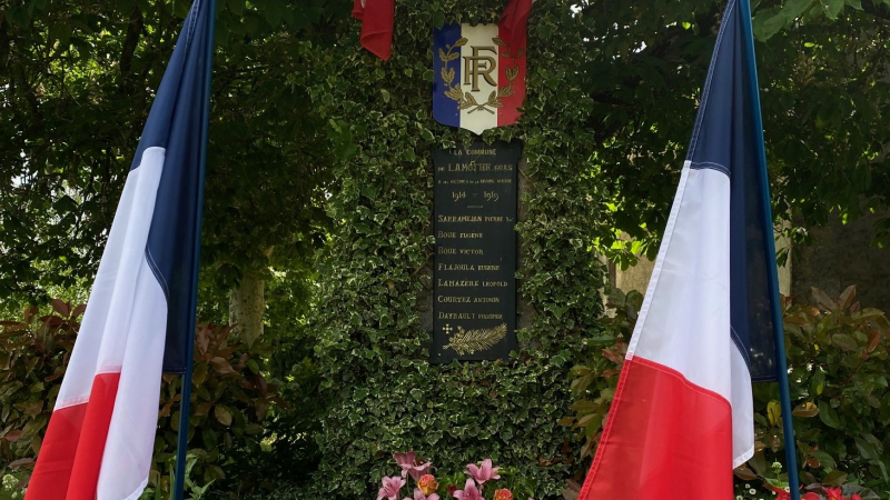 Cérémonie commémorative du 8 Mai 1945