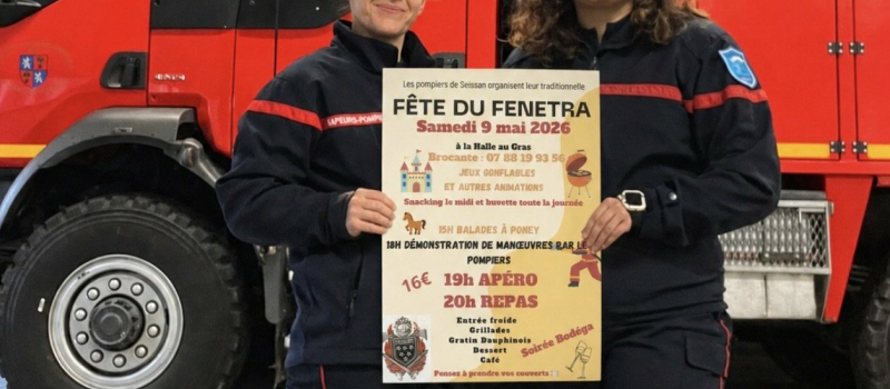 : Les pompiers vous donnent rendez-vous pour la traditionnelle Fête du Fenetra.