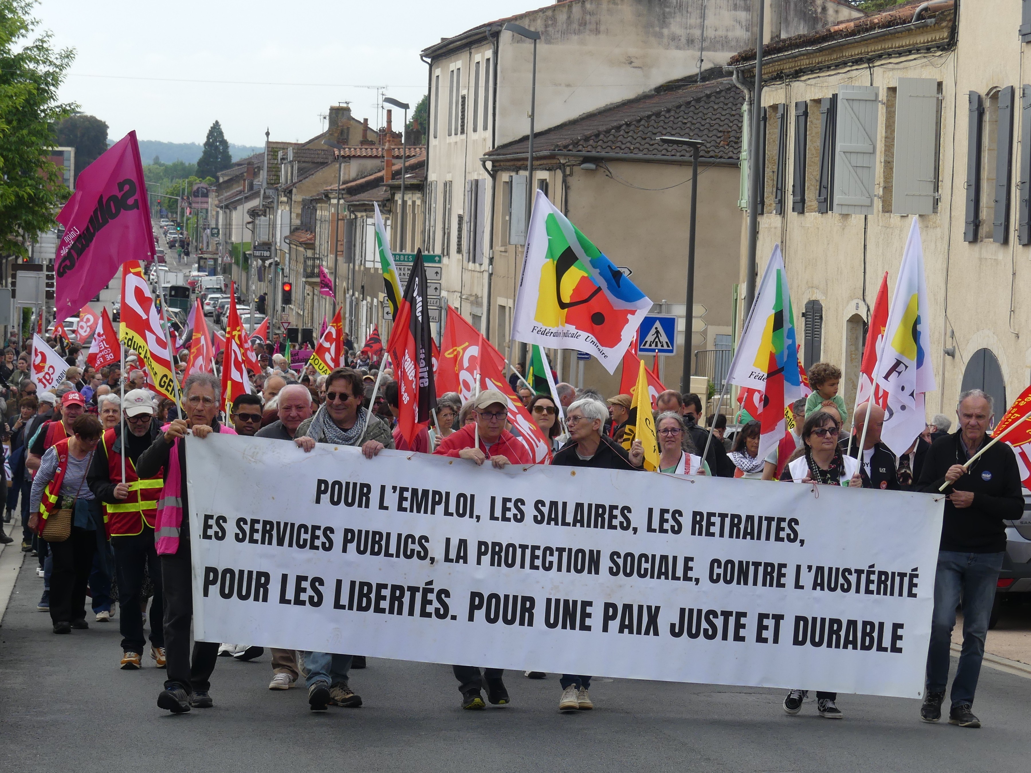 À Auch, un 1er mai mobilisateur et engagé
