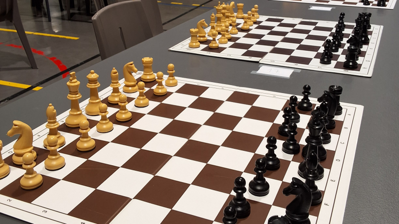 "Le jeu le plus dur au monde"  à Auch, les écoliers se sont mesurés sur l'échiquier.