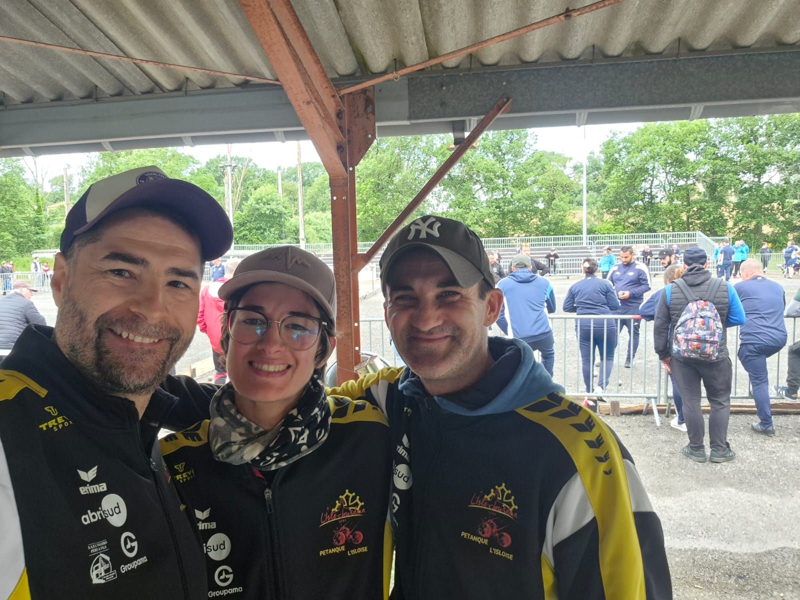 championnat du Gers en triplette mixte.