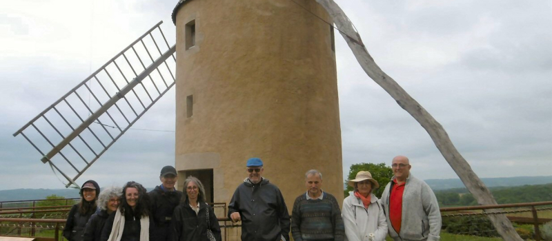 Une journée de détente au moulin pour les aidants des malades atteint de la maladie d'Alzheimer