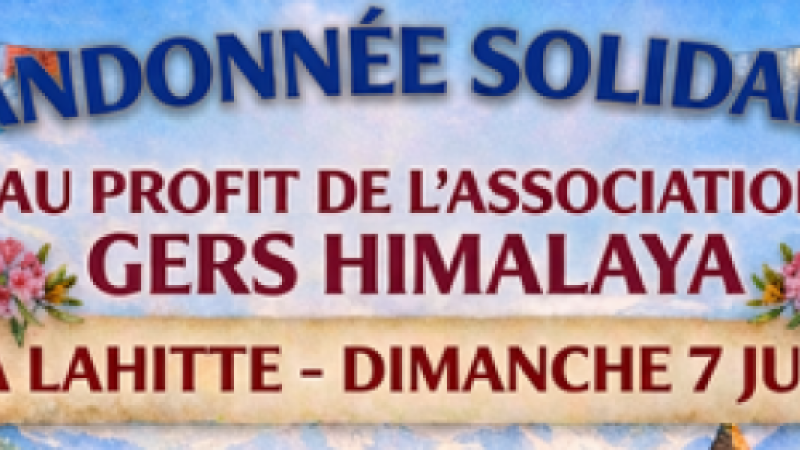 La rando solidaire de Gers Himalaya
